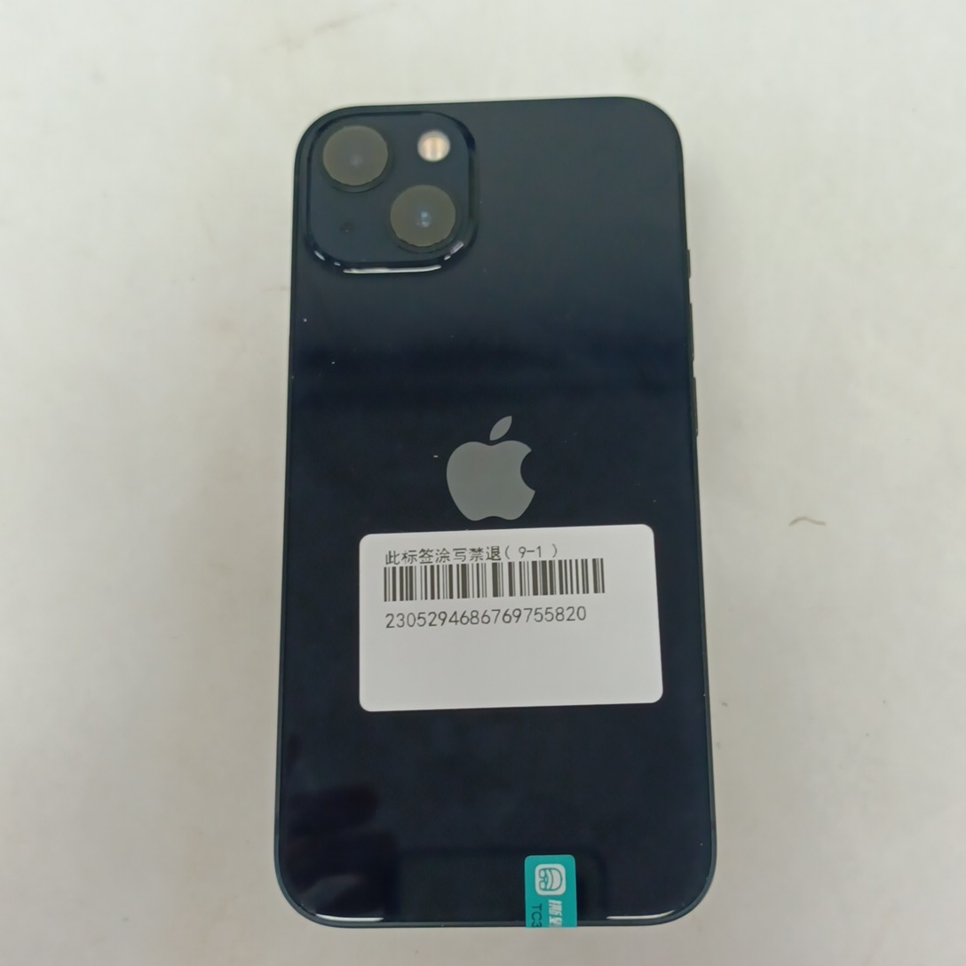 苹果【iPhone 13】5G全网通 午夜色 128G 国行 95新 