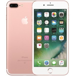 苹果【iPhone 7 Plus】4G全网通 玫瑰金 128G 国行 9成新 