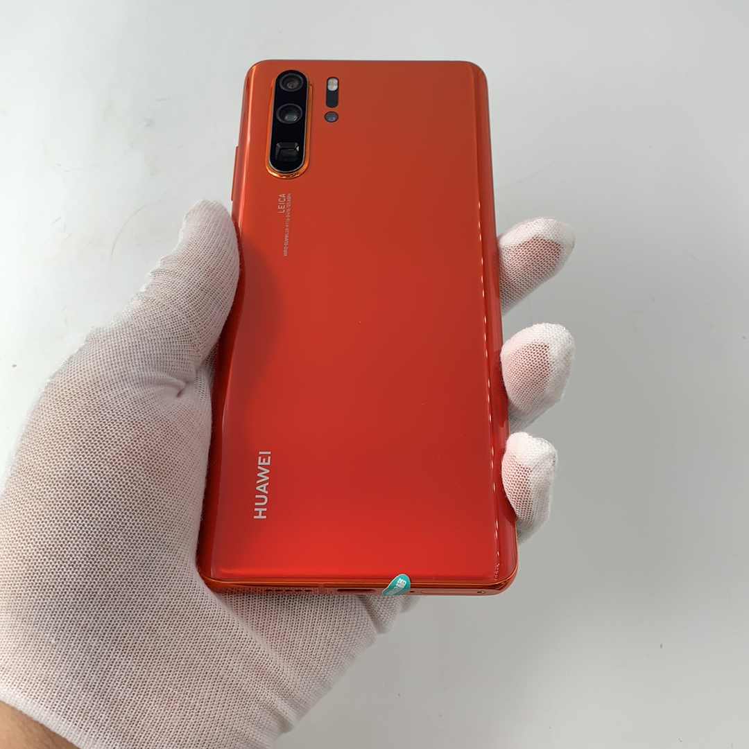 官方質檢95成新 赤茶橘 8g/128g 國行 4g全網通 華為 p30 pro