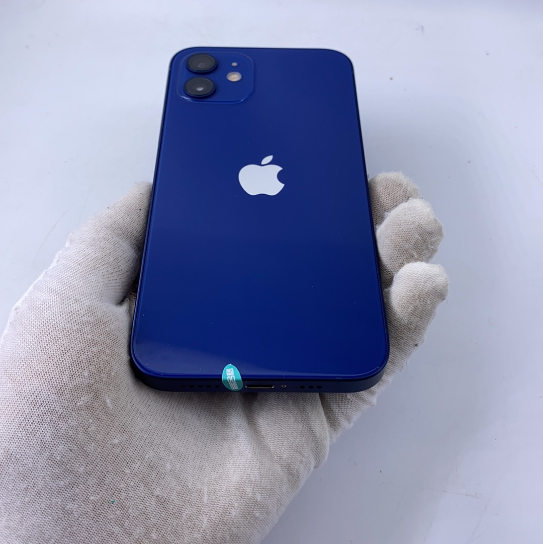 官方质检9成新 5g全网通 蓝色 256g 国行 苹果 iphone 12
