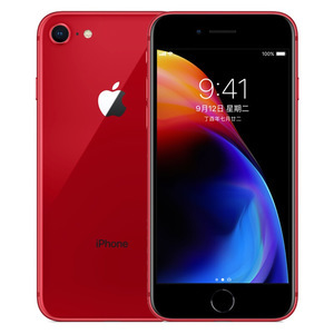 苹果【iPhone 8】4G全网通 64G 95新  国行 红色性价比神机