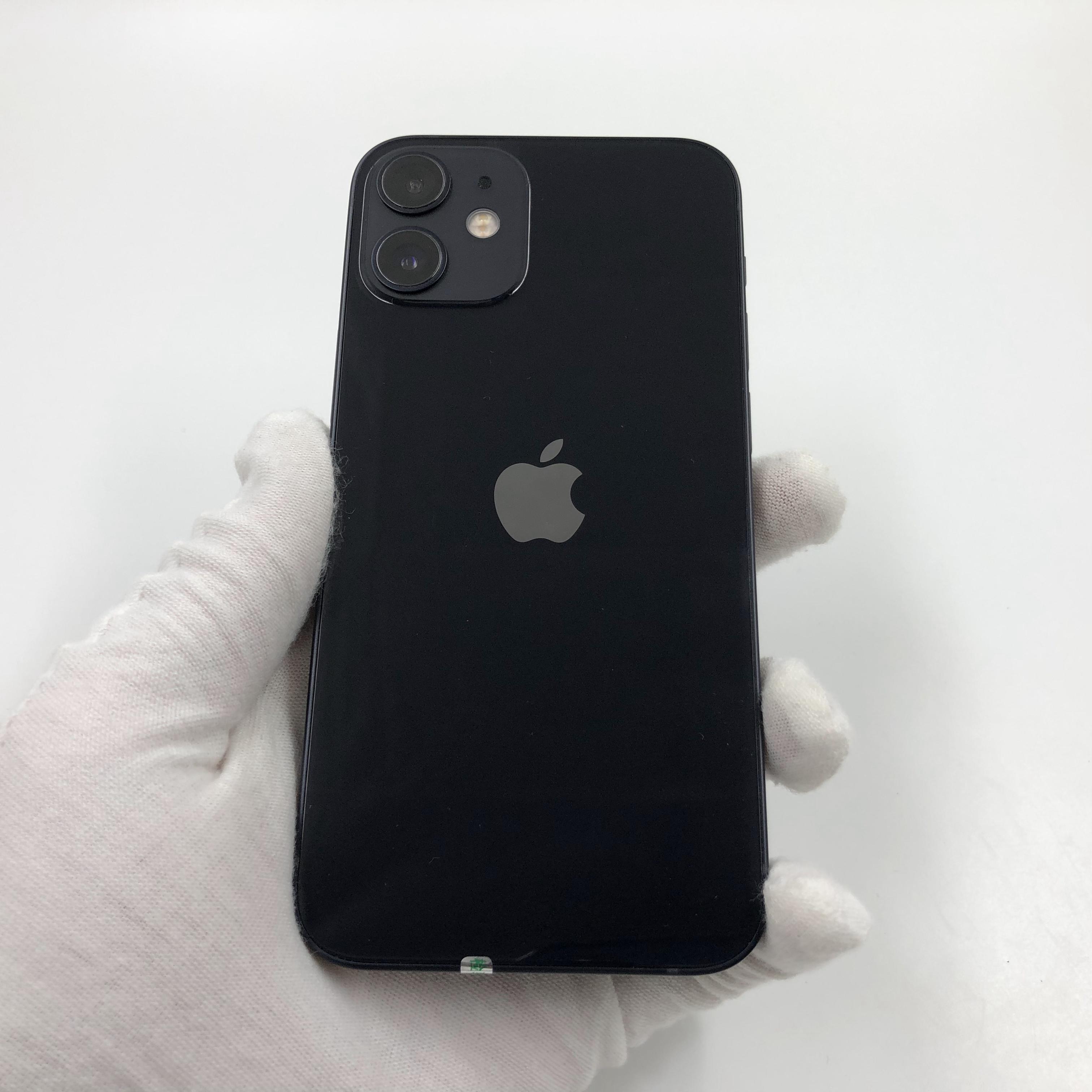 苹果【iphone 12 mini】5g全网通 黑色 128g 国行 95新 真机实拍