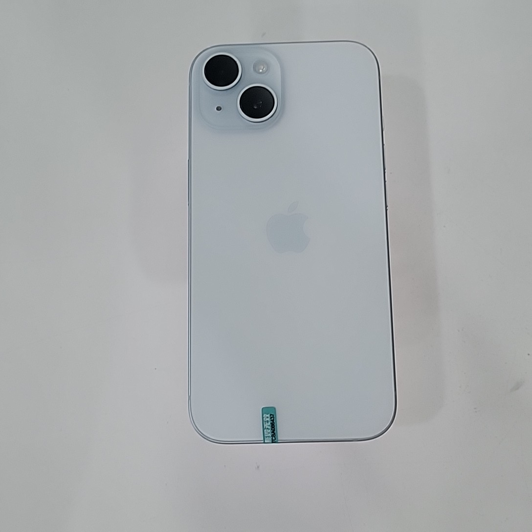苹果【iPhone 15】5G全网通 蓝色 256G 国行 95新 