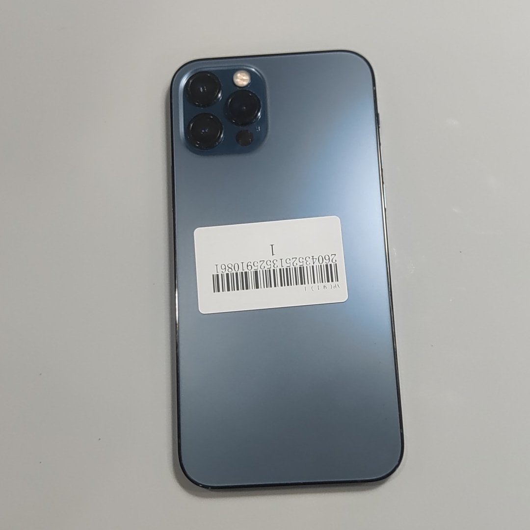 苹果【iPhone 12 Pro】5G全网通 海蓝色 256G 国行 95新 