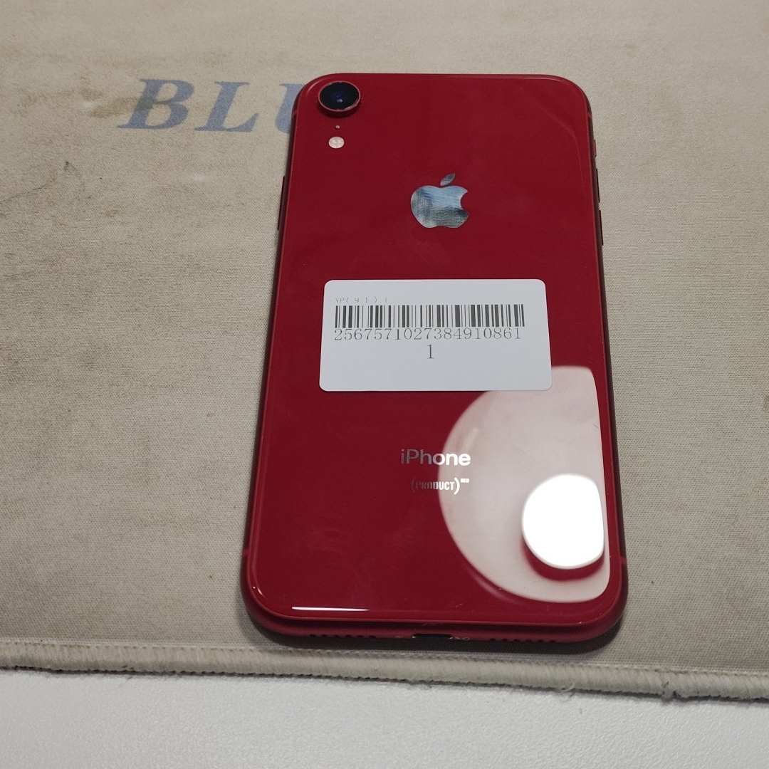 苹果【iPhone XR】4G全网通 红色 128G 国行 9成新 