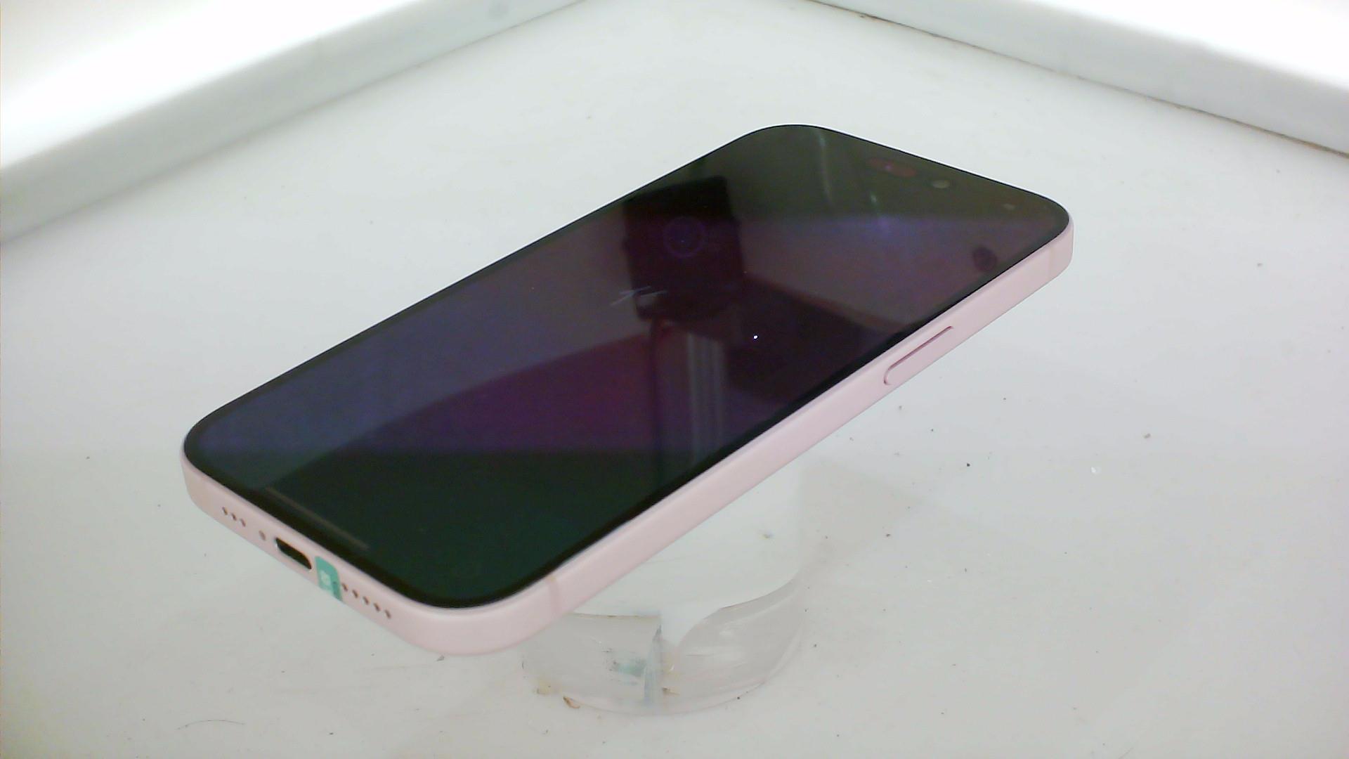 苹果【iPhone 15】5G全网通 粉色 128G 国行 99新 