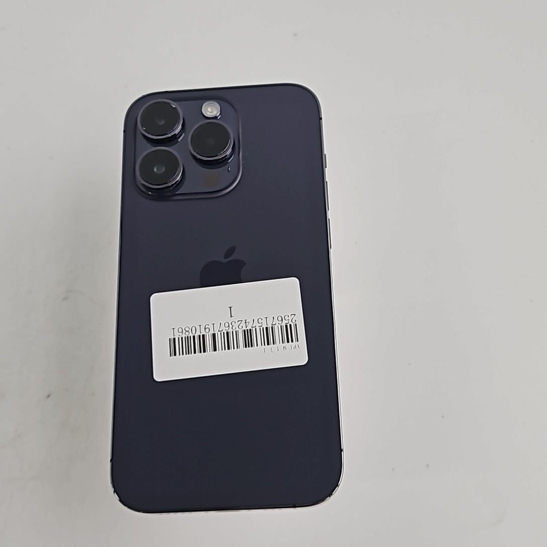 苹果【iPhone 14 Pro】5G全网通 暗紫色 128G 国行 9成新 