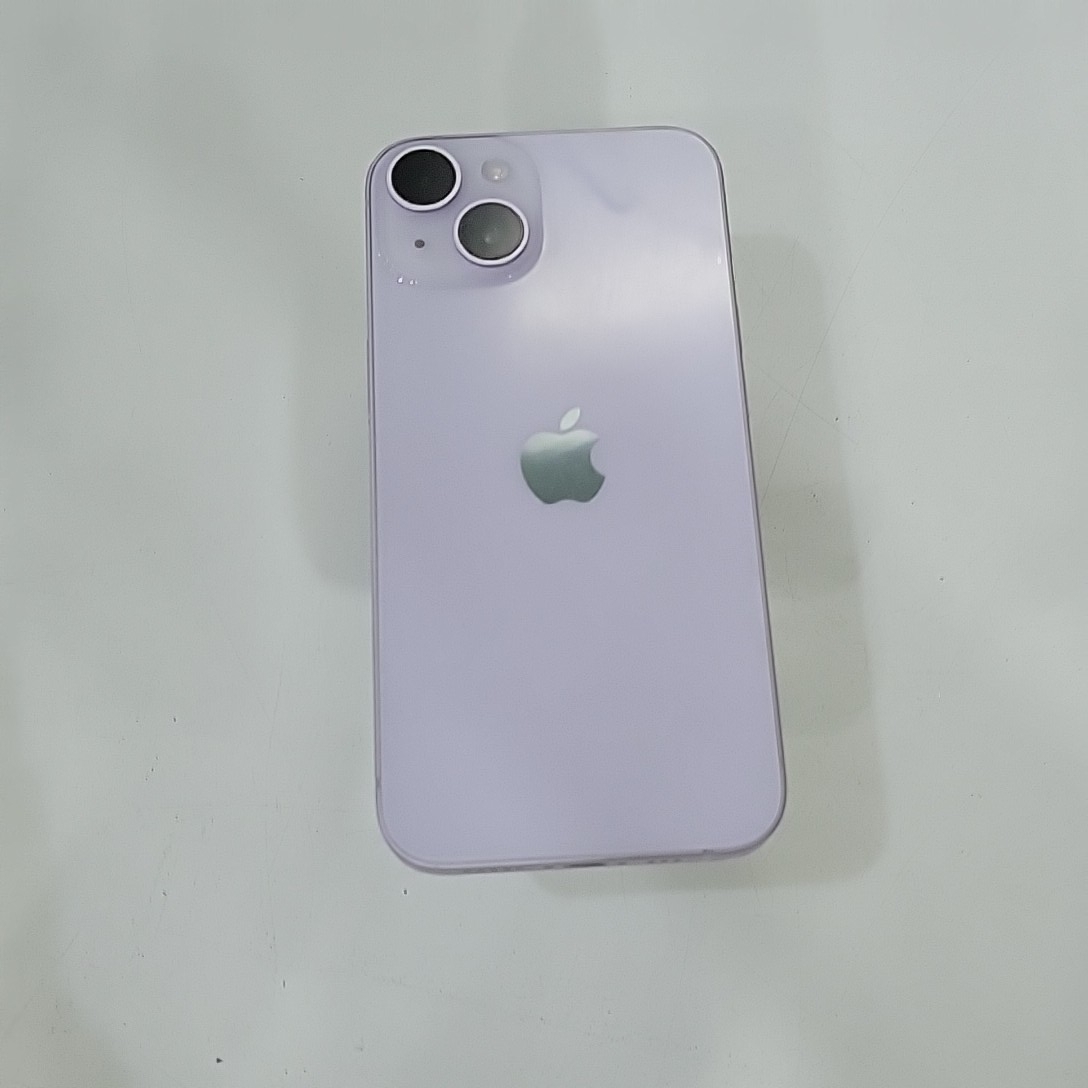 苹果【iPhone 14】5G全网通 紫色 128G 国行 9成新 