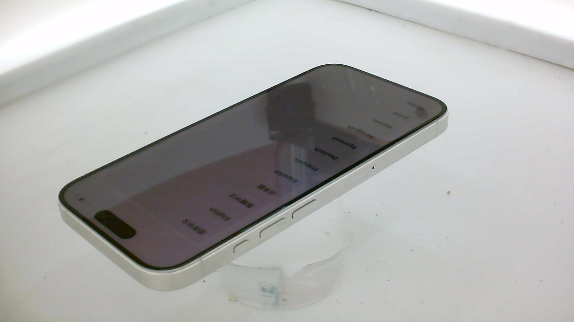 苹果【iPhone 15 Pro】5G全网通 白色钛金属 256G 国行 9成新 