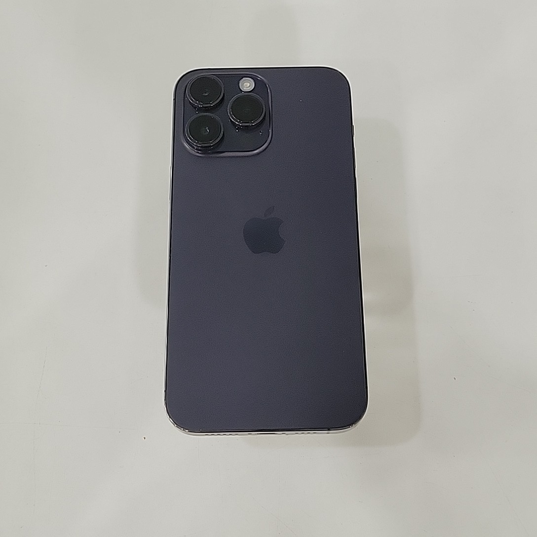 苹果【iPhone 14 Pro Max】5G全网通 暗紫色 256G 国行 9成新 