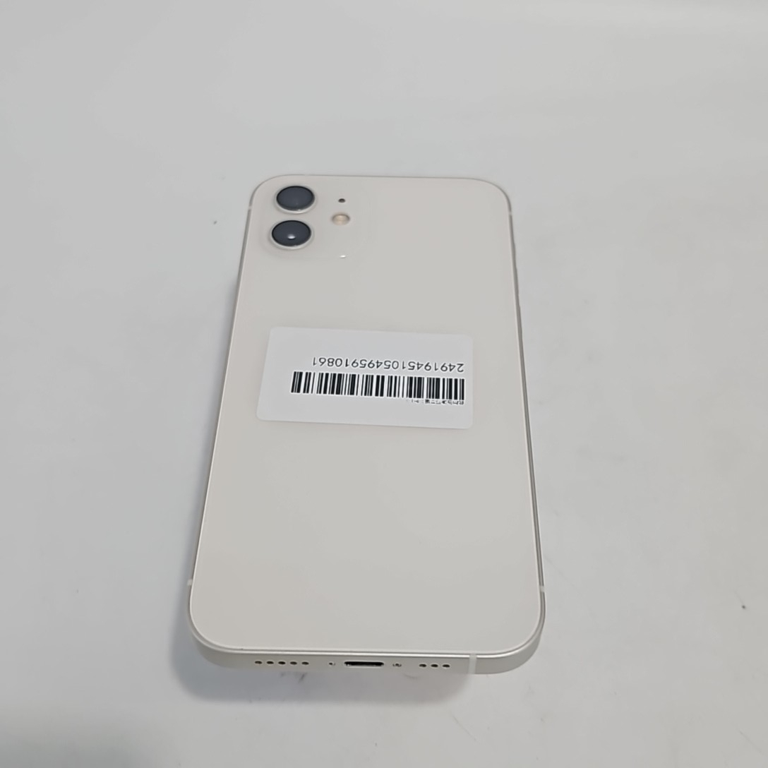 苹果【iPhone 12】5G全网通 白色 128G 国行 95新 