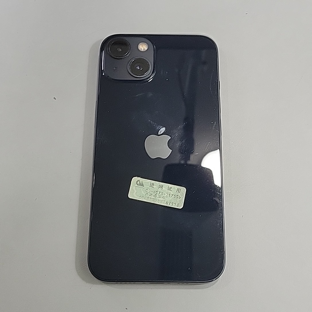 苹果【iPhone 13】5G全网通 午夜色 256G 国行 8成新 