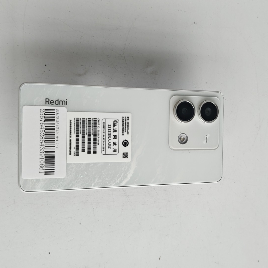 小米【Redmi Note 13】5G全网通 星沙白 6G/128G 国行 95新 