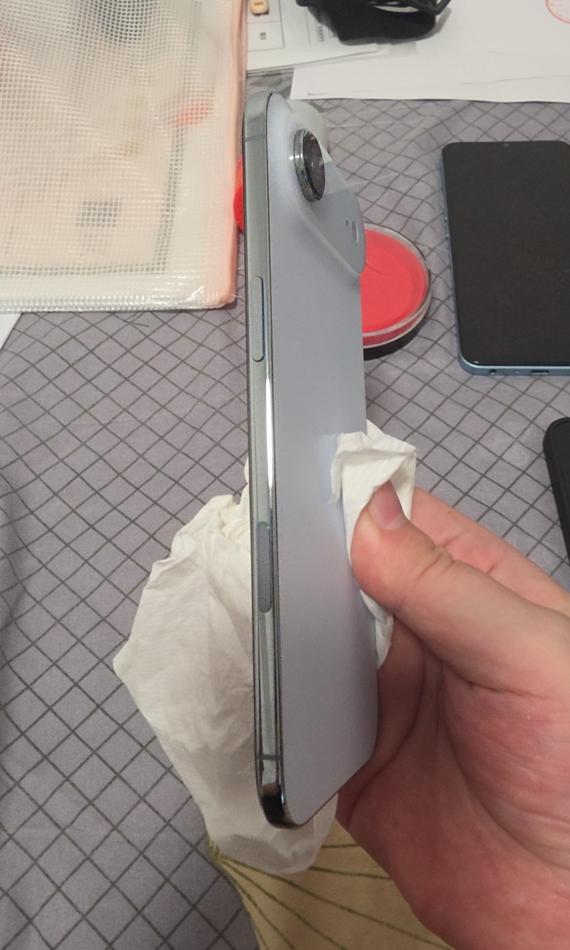 苹果【Apple iPhone Air】5G全网通 天蓝色 256G 国行 95新 