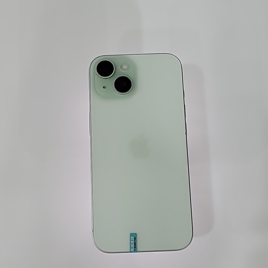 苹果【iPhone 15】5G全网通 绿色 256G 国行 9成新 