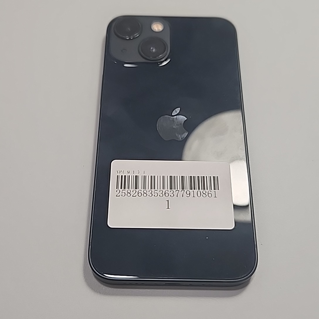 苹果【iPhone 13 mini】5G全网通 午夜色 256G 国行 8成新 