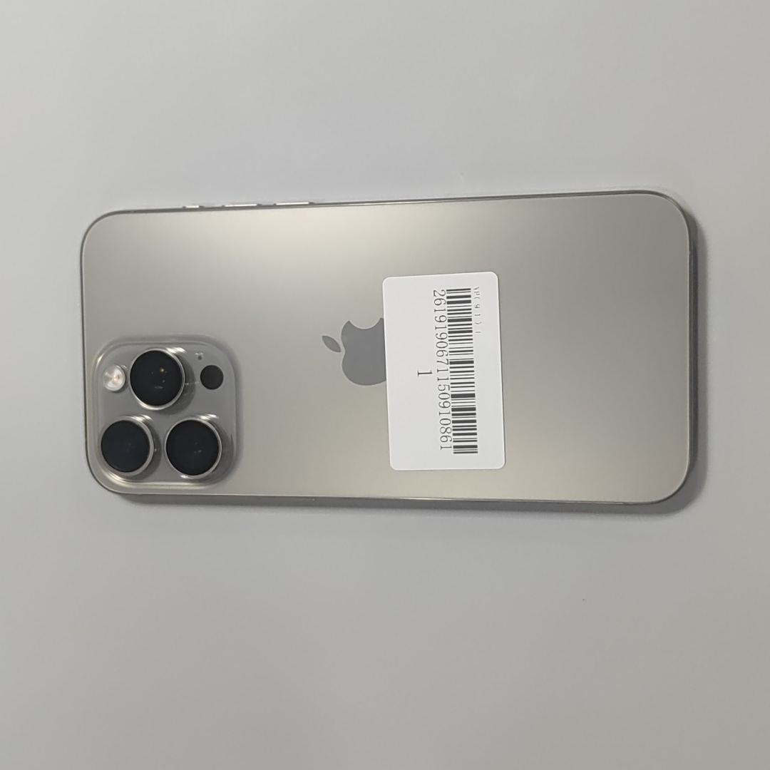 苹果【iPhone 15 Pro Max】5G全网通 原色钛金属 512G 国行 9成新 