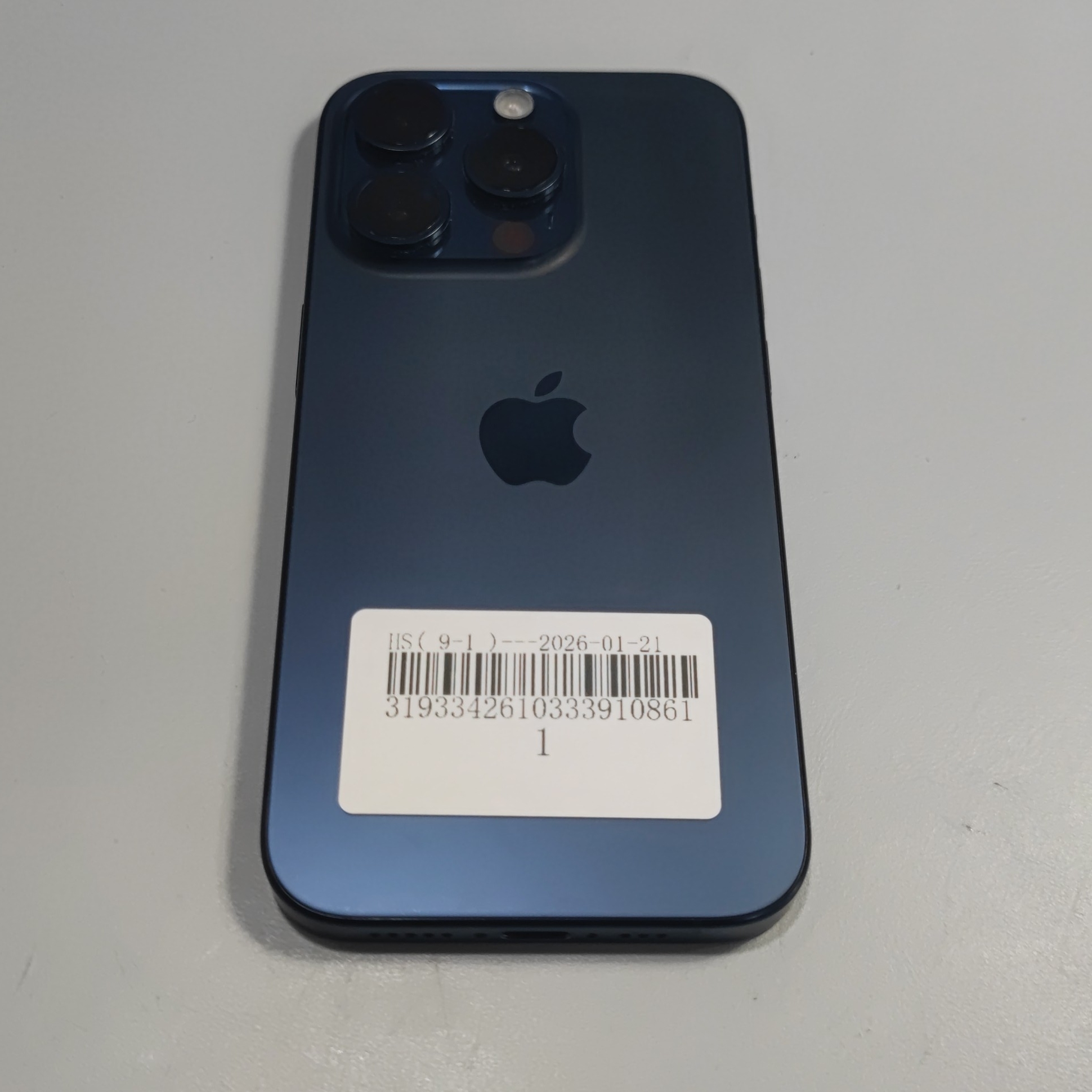 苹果【iPhone 15 Pro】5G全网通 蓝色钛金属 128G 国行 95新 