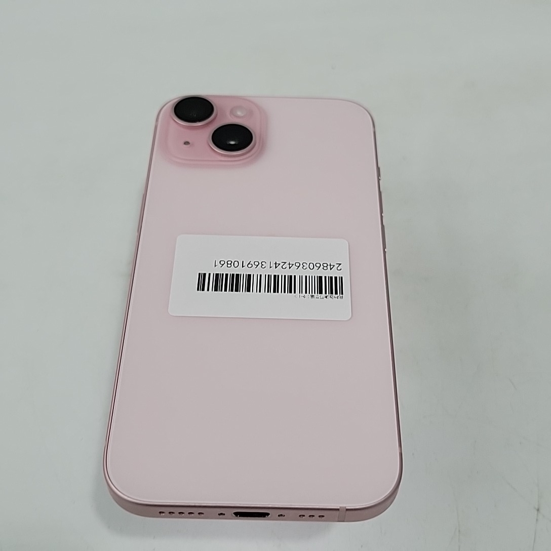 苹果【iPhone 15】5G全网通 粉色 256G 国行 95新 