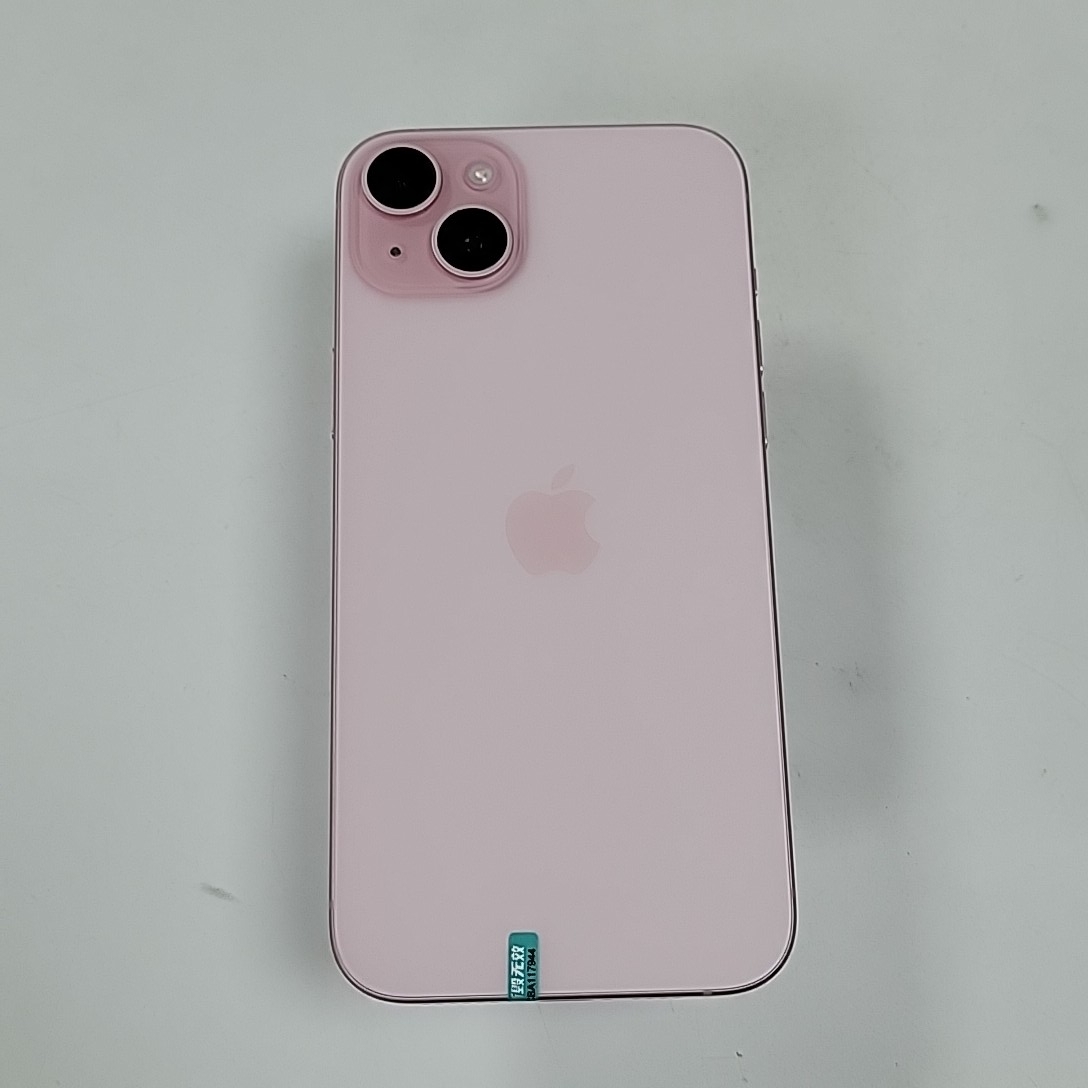 苹果【iPhone 15 Plus】5G全网通 粉色 128G 国行 9成新 