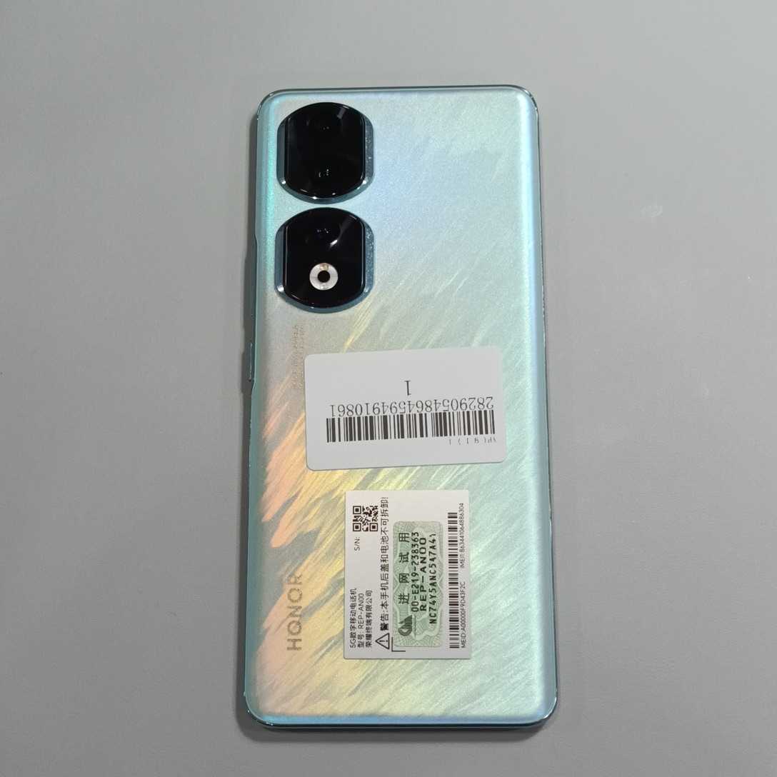 荣耀【荣耀 90 Pro】5G全网通 冰羽蓝 12G/256G 国行 9成新 