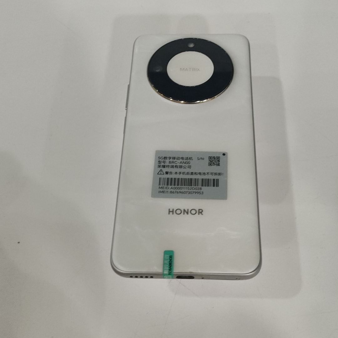 荣耀【荣耀 X60】5G全网通 月影白 8G/256G 国行 8成新 