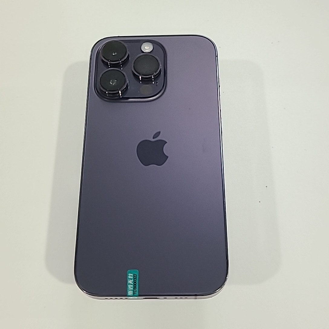 苹果【iPhone 14 Pro】5G全网通 暗紫色 256G 国行 9成新 