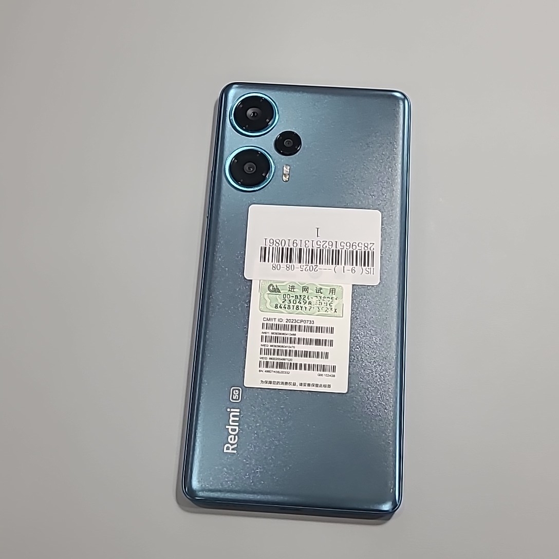 小米【Redmi Note 12 Turbo】5G全网通 星海蓝 16G/1TB 国行 9成新 